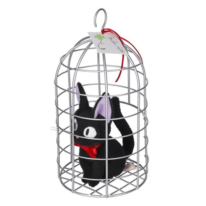 Sun Arrow Kiki's Delivery Service Black Cat Jiji with Cage Sitting M K9355 NEW_2