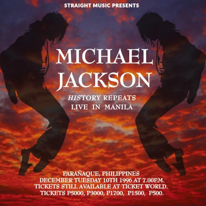 [CD] History Repeats: Live In Manila Nomal Edition Michael Jackson VSCD4626 NEW_1