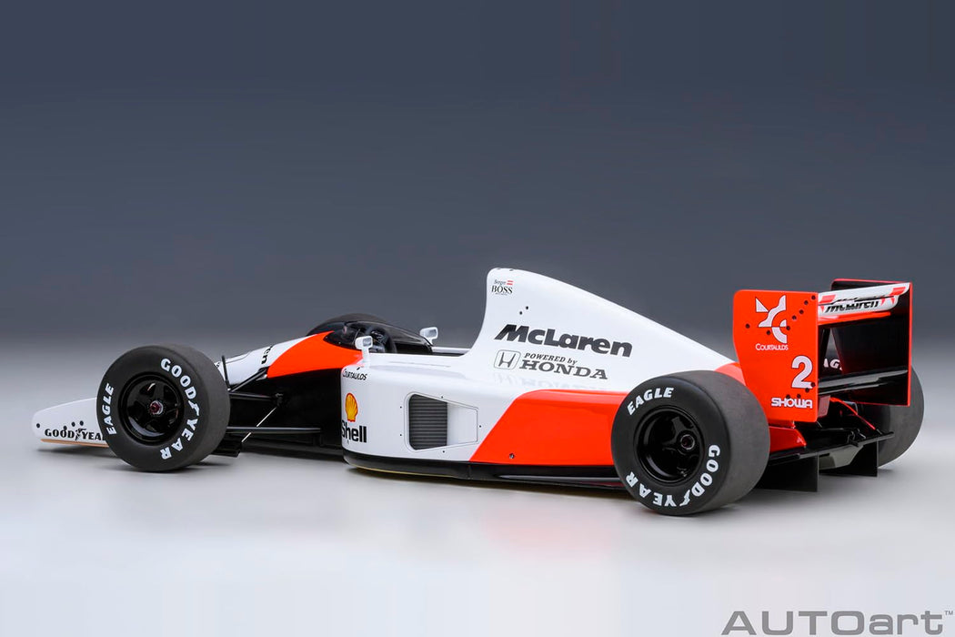 AUTOart 89151 1/18 McLaren Honda MP4/6 Japan GP 1991 #2 Gerhard Berger with Logo_3