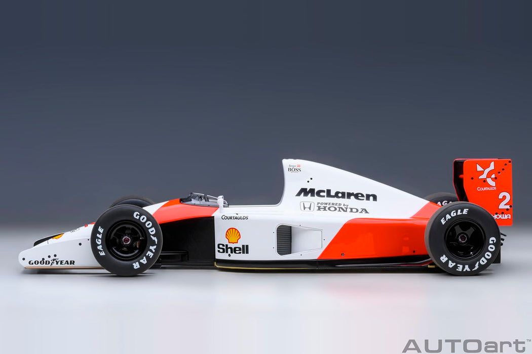 AUTOart 89151 1/18 McLaren Honda MP4/6 Japan GP 1991 #2 Gerhard Berger with Logo_4