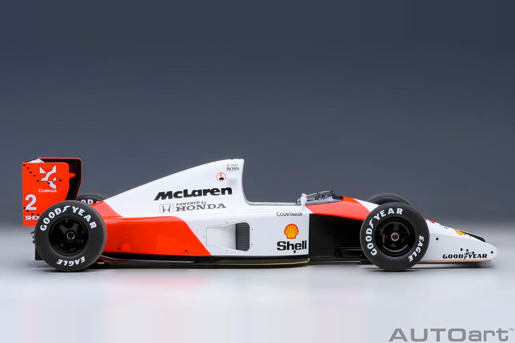 AUTOart 89151 1/18 McLaren Honda MP4/6 Japan GP 1991 #2 Gerhard Berger with Logo_6