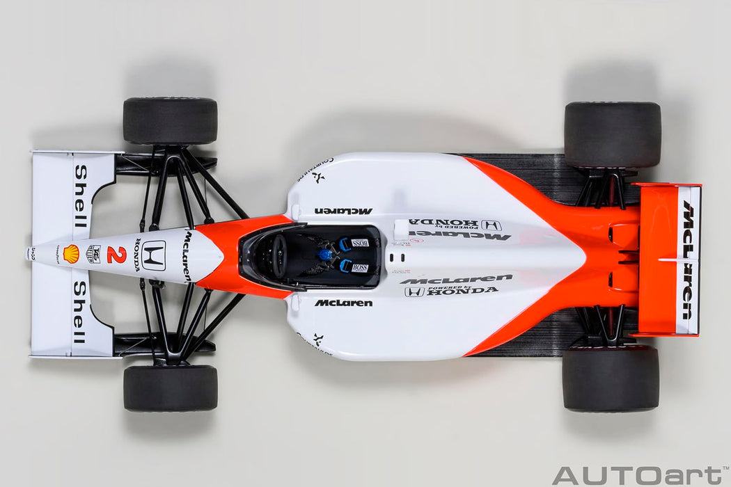 AUTOart 89151 1/18 McLaren Honda MP4/6 Japan GP 1991 #2 Gerhard Berger with Logo_9