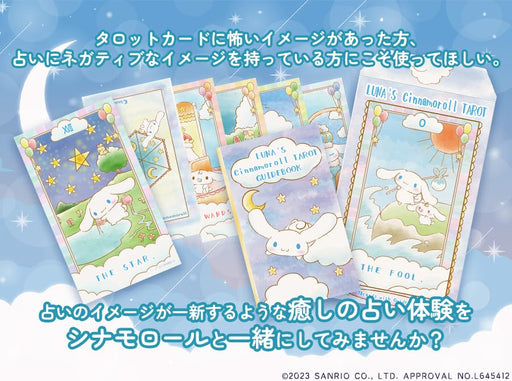 LUNA'S Cinnamoroll TAROT Rider version compliant Cute for beginners Sanrio NEW_2
