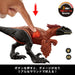 Mattel HTP67 JURASSIC WORLD Damage! Lighting Pyroraptor 18.5cm Action Figure NEW_2
