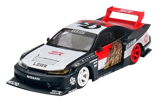 1/64 Nissan Silvia (S15) LB-Super Silhouette GARUDA MINI GT x MIZU DIECAST ‎652_1
