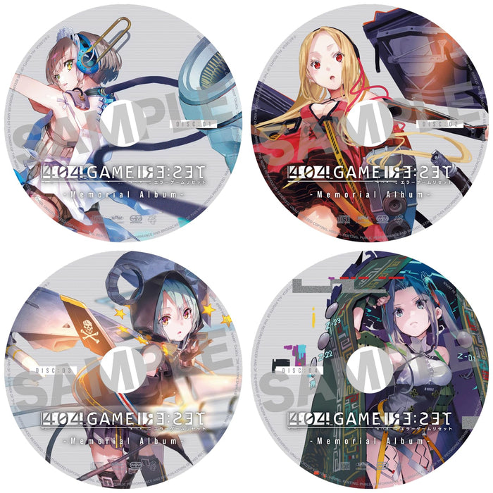 [CD] 404 GAME RE:SET Error Game Reset Memorial Album WM-0866 Game Music NEW_2
