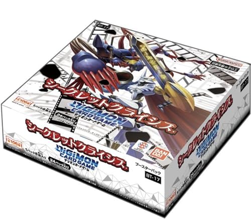 BANDAI Digimon Card Secret Crisis BT-17 Booster Pack Box TCG 6 x 24 packs NEW_2