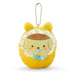 Sanrio Pompompurin Mascot Holder Keychain Baby Wrapping 978680 10x7.3x4cm NEW_1