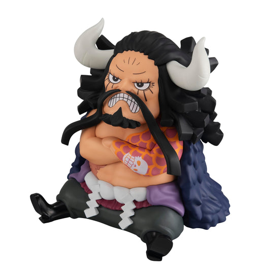 MegaHouse Lookup One Piece Hundred Beast Kaido PVC Figure 110mm Sitting Style_2