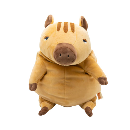 Shinada Global Mochi-Uri Wild boar Brown L size Plush Doll 22x22x30cm MOUR-0350_1