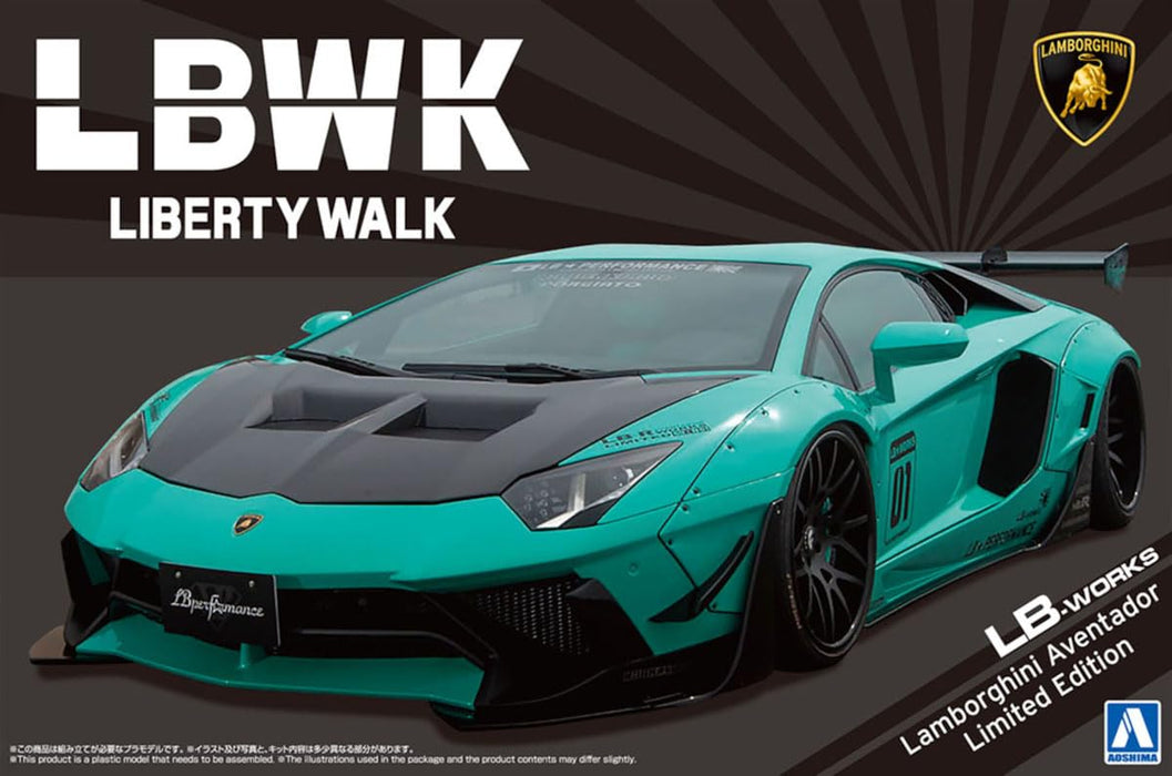 1/24 LIBERTY WALK No.21 LB-WORKS Lamborghini Aventador LTD Ver.2 Kit ‎AO05995_7