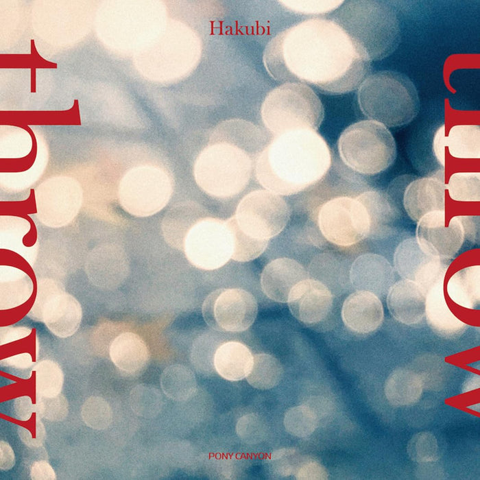 [CD+DVD] throw First Press Limited Edition Hakubi PCCA-6278 Rock Mini Album NEW_1