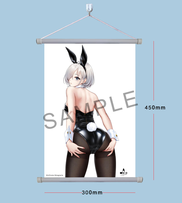 Mihiro Sashou Bunny Girl Deluxe Edition 1/4 Figure w/ Postcard, Tapestry NEW_7