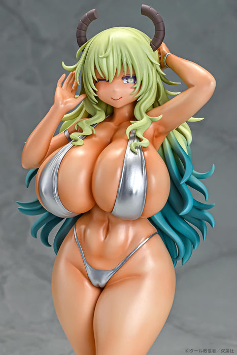 Q-Six Miss Kobayashi’s Dragon Maid Lucoa Bikini Style Suntan Ver. PVC Figure NEW_6