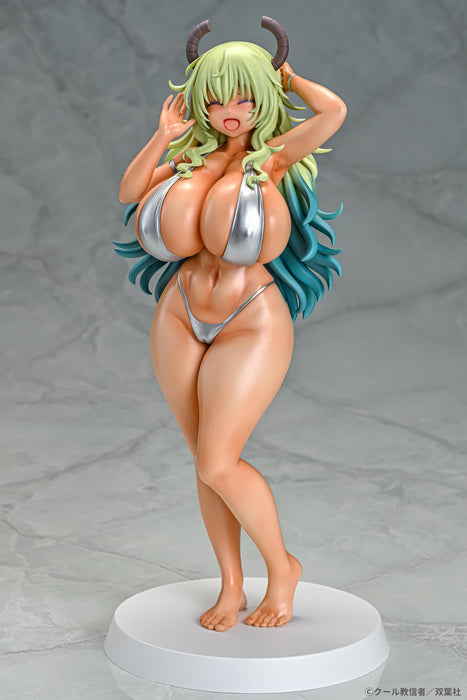 Q-Six Miss Kobayashi’s Dragon Maid Lucoa Bikini Style Suntan Ver. PVC Figure NEW_8