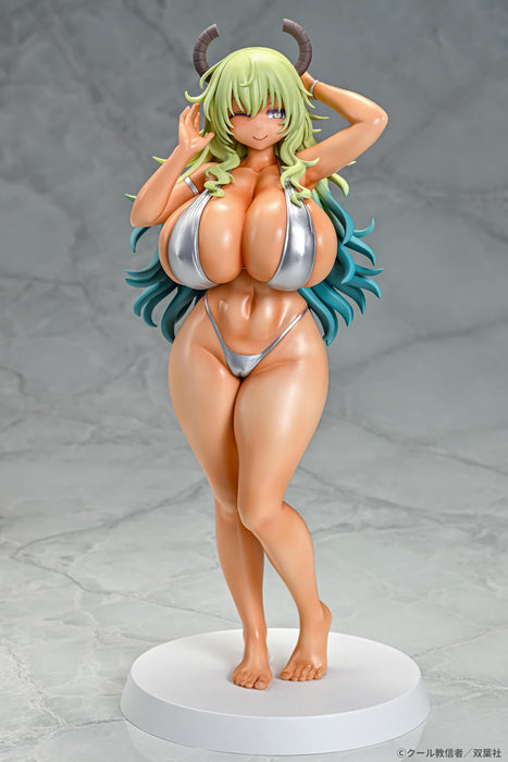 Q-Six Miss Kobayashi’s Dragon Maid Lucoa Bikini Style Suntan Ver. PVC Figure NEW_9
