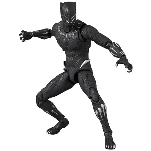 Medicom Toy Mafex No.230 Black Panther Ver.1.5 160mm non-scale Action Figure NEW_3