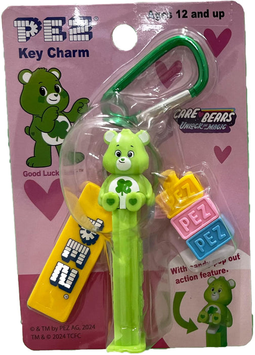 Iwaya 7435-3 PEZ Key Charm Good Luck Bear Care Bears Unlock The Magic Character_3