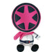 Bandai Bakuage Sentai Boonboomger Pink Plush Doll 6518 H130mm Polyester NEW_1