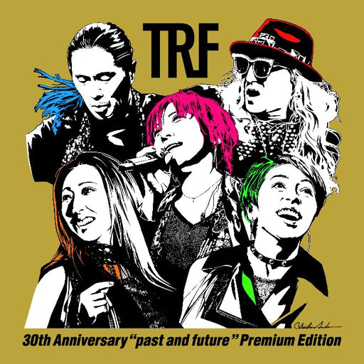 [CD+Blu-ray] TRF 30th ANNIVERSARY past and future Premium Ediiton AVCD-63558 NEW_1