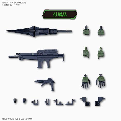 HG Amaim Warrior Gokuhagano Souki Meires Goyou Custom 1/72 Plastic Model Kit NEW_5