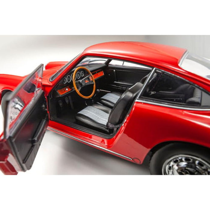 Kyosho Original 1/18 Porsche 911 (901) 1964 KS08969R Signal Red Car Diecast Toy_4
