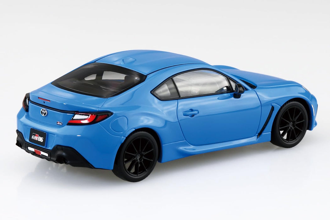 Aoshima 1/32 The Snap Kit Series Toyota GR86 Bright Blue Pre-Painted Kit 21-E_3