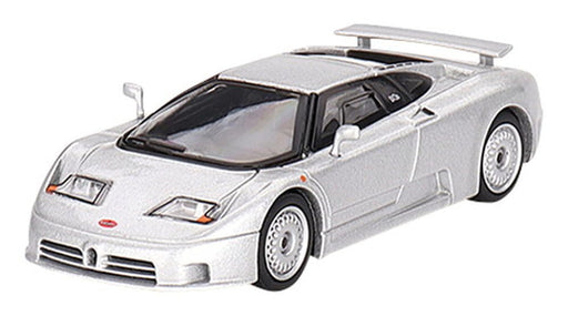 MINI GT 1/64 Bugatti EB110 GT Grigio Chiaro LHD Diecast Car Model Car MGT00704-L_1