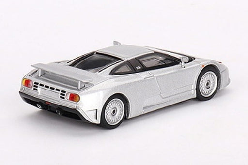 MINI GT 1/64 Bugatti EB110 GT Grigio Chiaro LHD Diecast Car Model Car MGT00704-L_2