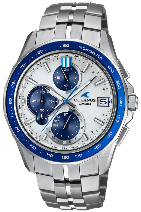 Casio Oceanus Manta OCW-S7000D-7AJF Radio Solar Men Watch Bluetooth Titanium NEW_1