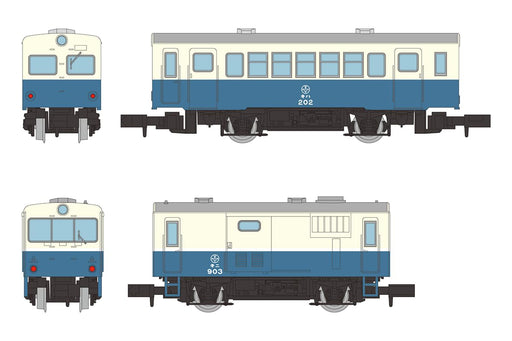 Nostalgic Railway Tomii Kiha 202+Kini 903 new paint 2car diorama supplies 332046_1