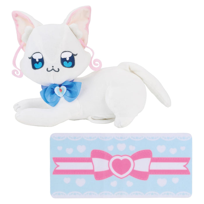 Wandaful PreCure! Together forever Talking Yuki-chan Plush Doll with Blanket NEW_1