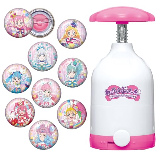 Bandai Wonderful Precure Can Badge good Wonderful Precure set Handmade Toy NEW_1