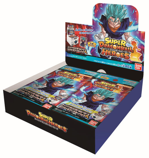 Bandai Super Dragon Ball Heroes Extra Booster Pack Vol.4 BOX 3 x 20 packs NEW_1