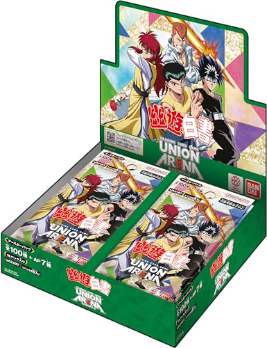 UNION ARENA Booster Pack YuYu Hakusho UA21BT Box Bandai 8 cards x 16 packs NEW_1