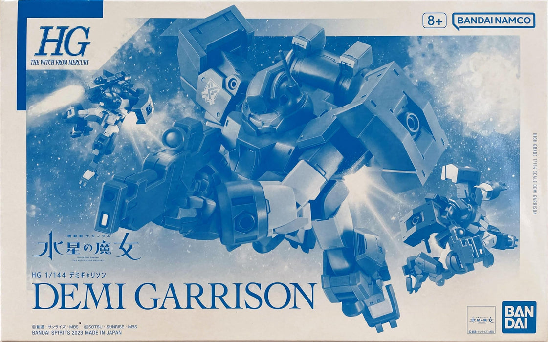 Bandai HG 1/144 Gundam THE WITCH FROM MERCURY DEMI GARRISON Plastic Model Kit_1