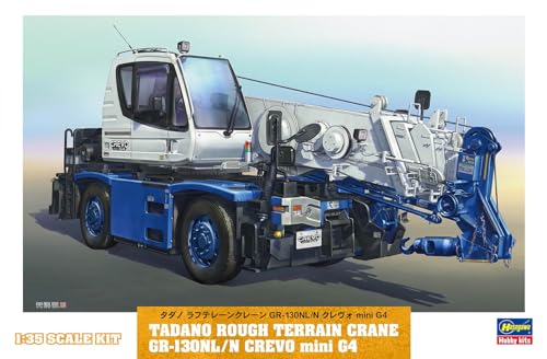 Hasegawa 1/35 Tadano Rough Terrain Crane GR-130NL/N Crevo mini G4 Model Kit WM08_7