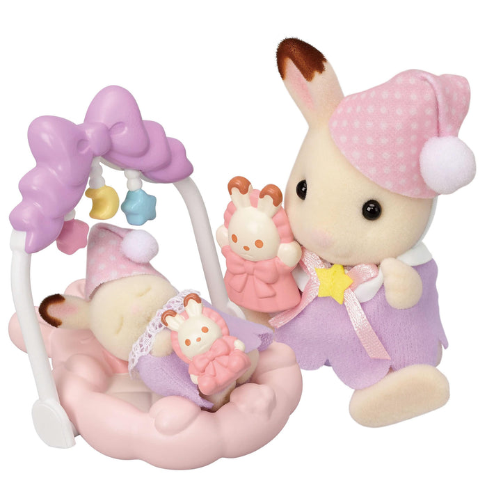 Sylvanian Families Sleep Together Set DF-27 Calico Critters EPOCH Doll&Furniture_3