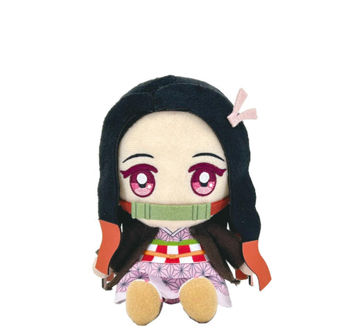 BANDAI Demon Slayer: Kimetsu no Yaiba Nezuko Kamado Chibi Plush Doll Vol.2 6424_1