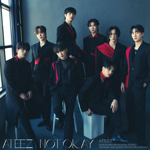[CD] NOT OKAY First Limited Flash Price Edition ATEEZ UMCK-7232 K-Pop Single NEW_1