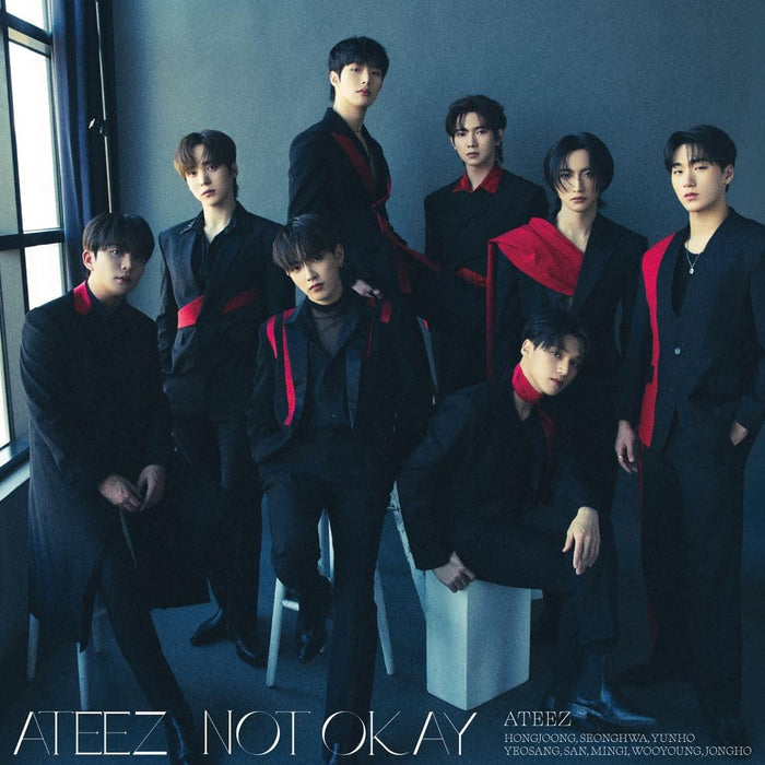 [CD] NOT OKAY First Limited Flash Price Edition ATEEZ UMCK-7232 K-Pop Single NEW_1