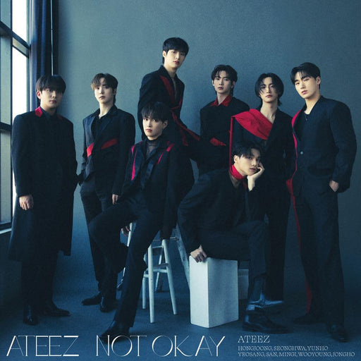 [CD] NOT OKAY Normal Edition ATEEZ UMCK-5743 K-Pop Single Photo Book Included_1