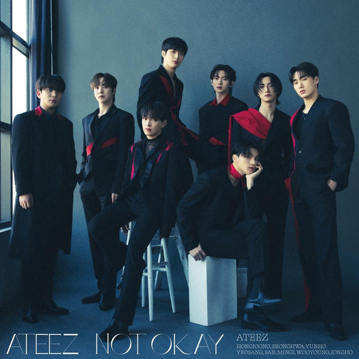 [CD] NOT OKAY Normal Edition ATEEZ UMCK-5743 K-Pop Single Photo Book Included_1