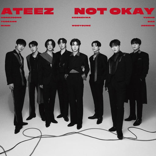 [CD] NOT OKAY Type B with PHOTOBOOK First Press Limited Edition ATEEZ UMCK-7231_1