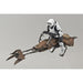 Star Wars Return of the Jedi Scout Trooper&Speeder Bike Model kit BANDAI NEW_3