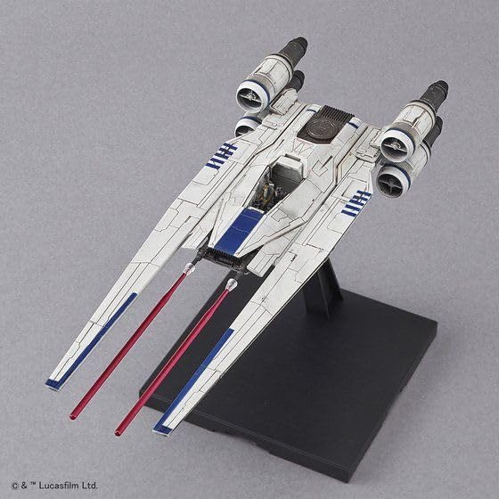 BANDAI SPIRITS 1/144 Star Wars U-WING FIGHTER & TIE STRIKER Plastic Model Kit_4