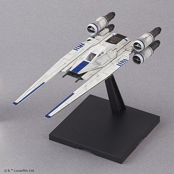 BANDAI SPIRITS 1/144 Star Wars U-WING FIGHTER & TIE STRIKER Plastic Model Kit_5