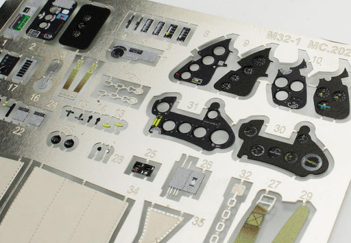 PLATZ 1/32 scale Photo-etched parts for Italy Macchi MC.202 Folgole M32-1 NEW_2