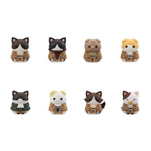 Mega Cat Project Attack on Nyanko Survey Corps Assembly! Set of 8 pieces 30mm_1