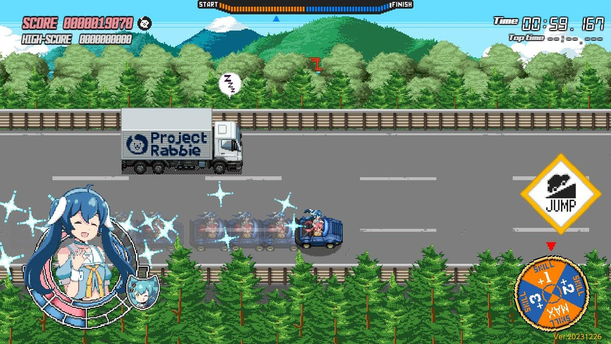 Neighborhood tourism of twin rabbits Nintendo Switch Drive Action HAC-P-BGVBA_5